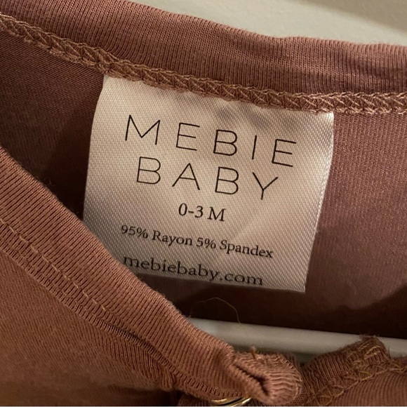 Organic Knot Gown Mebie Baby 0-3 months - Picture 2 of 2